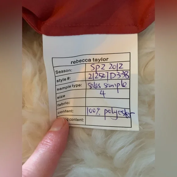 Rebecca Taylor Rare Prototype Dress - Picture 7 of 8